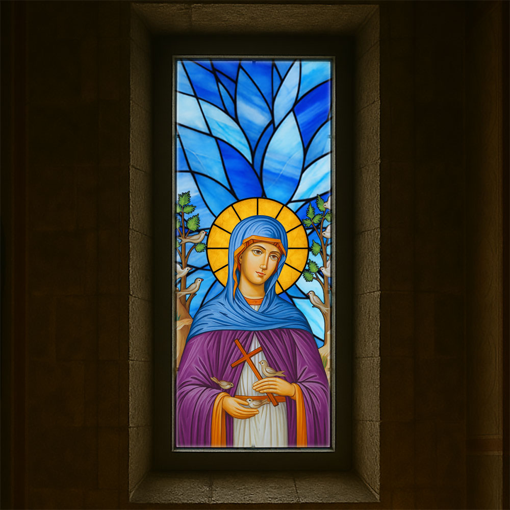 Vitralii icoane Sfânta Teodora VTRL-ST-01-A1