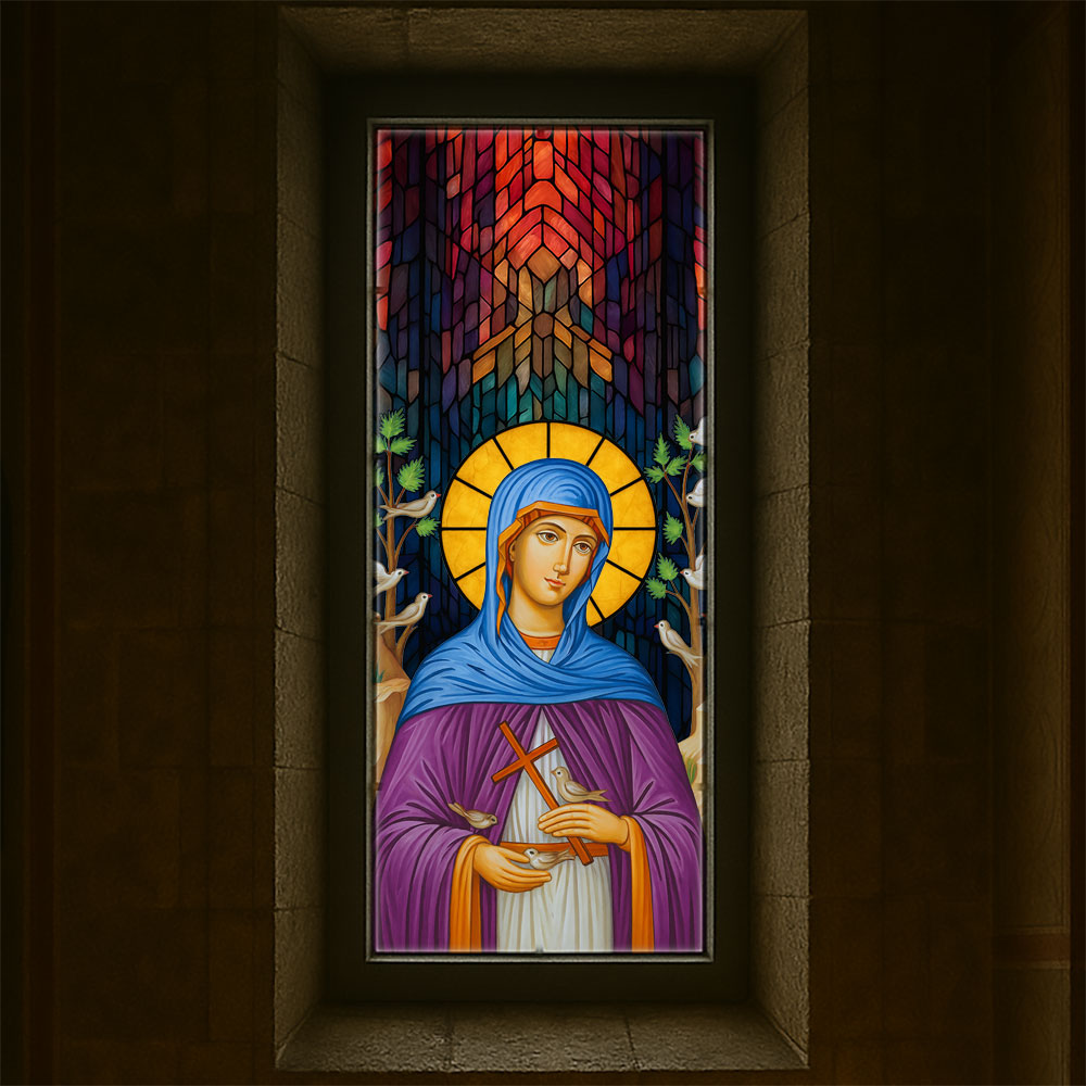 Vitralii icoane Sfânta Teodora VTRL-ST-01-MC2