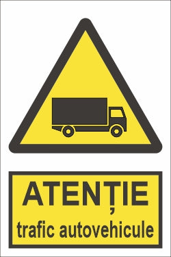 Atenție trafic autovehicule SPMAP-95