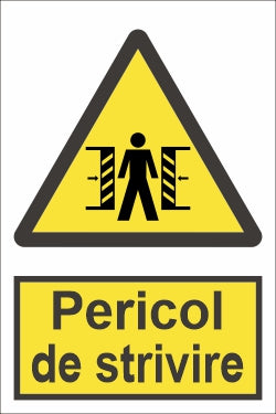 Pericol de strivire SPMAP-80