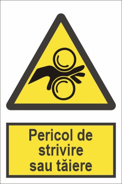 Pericol de strivire sau tăiere SPMAP-82