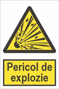 Pericol de explozie SPMAP-11