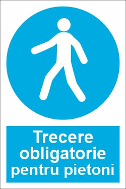 Trecere obligatorie pentru pietoni SPMOP-34