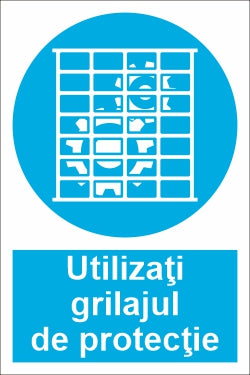 Utilizați grilajul de protecție SPMOP-12