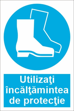 Utilizați încălțămintea de protecție SPMOP-6
