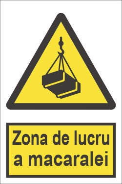 Zonă de lucru a macaralei SPMAP-65
