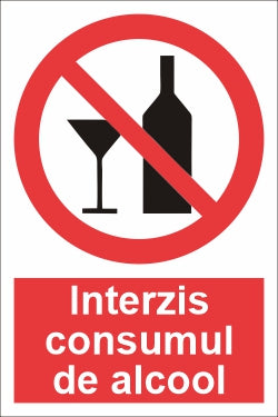 Interzis consumul de alcool SPMIP-30