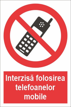 Interzisă folosirea telefoanelor mobile SPMIP-28