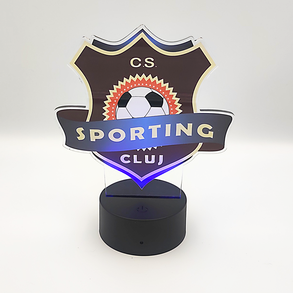 Lampă led personalizată Sporting Cluj LLP-01