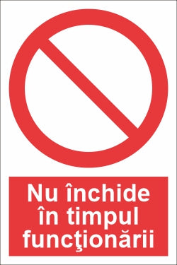 Nu închide în timpul funcționării SPMIP-39