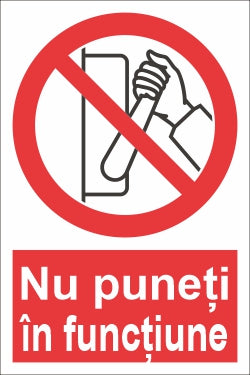 Nu puneți în funcțiune SPMIP-18