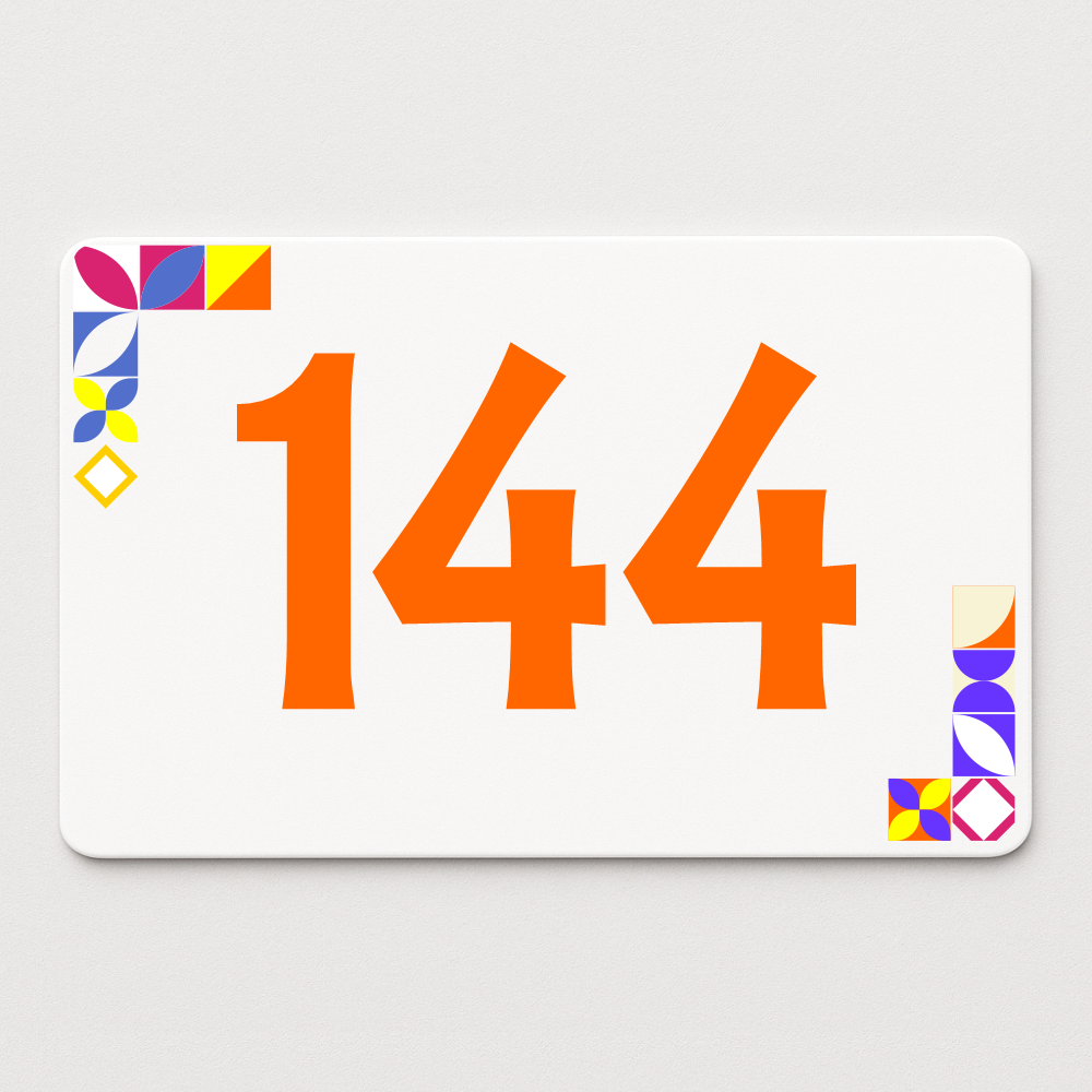 Placă număr casă personalizat 22 x 14 cm SC2214-T15