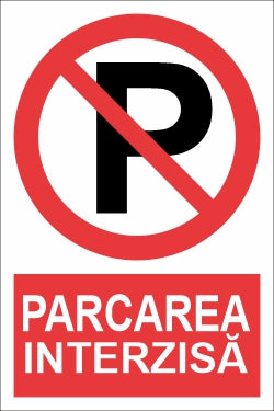 Parcarea interzisă SPMIP-34