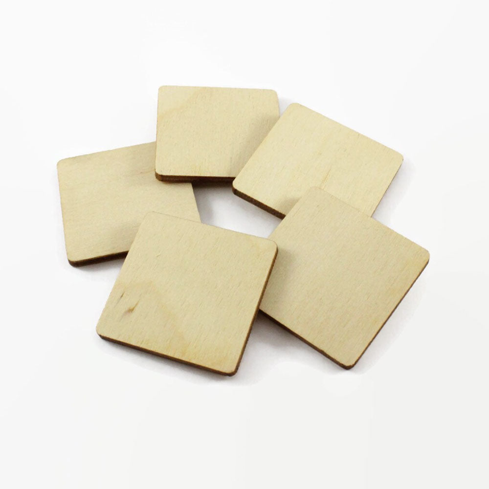 Placaj decupat pătrat 10 x 10 cm PLDPA-1