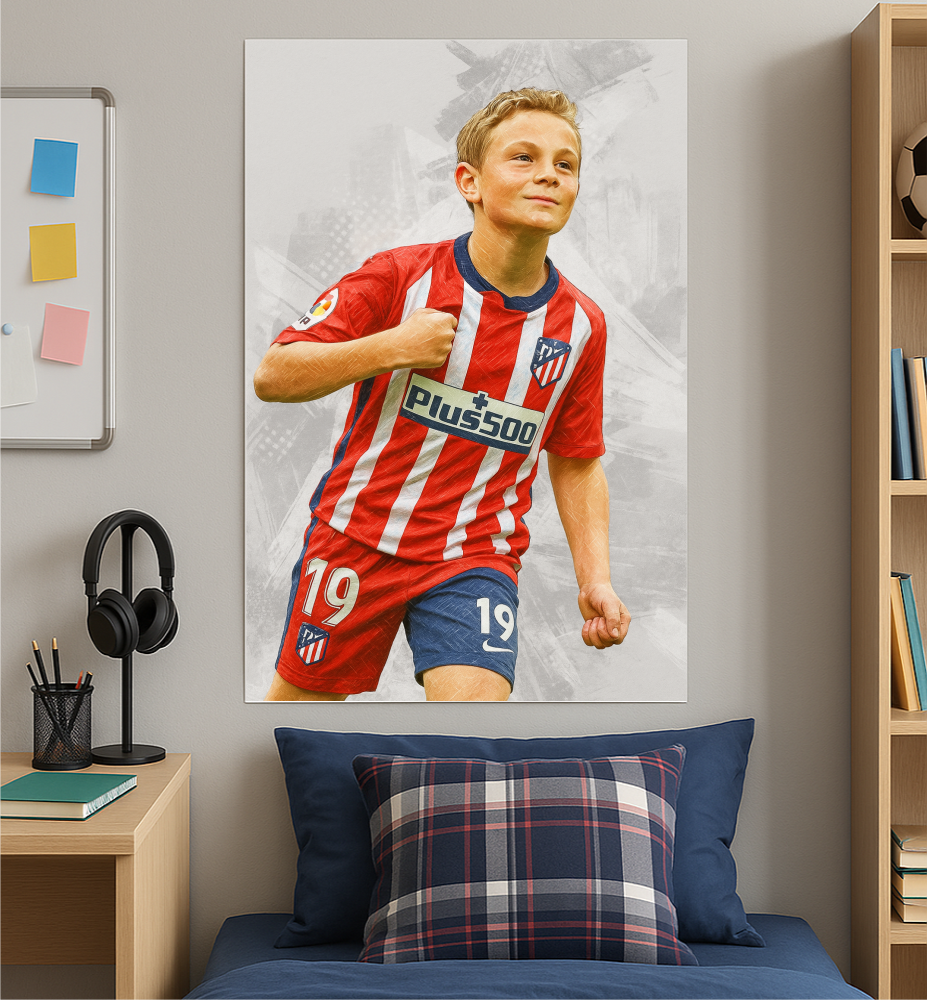 Cadou personalizat poster cu imaginea ta 60 x 84 cm PFP6084-T3
