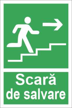 Scară de salvare dreapta SPMSP-22
