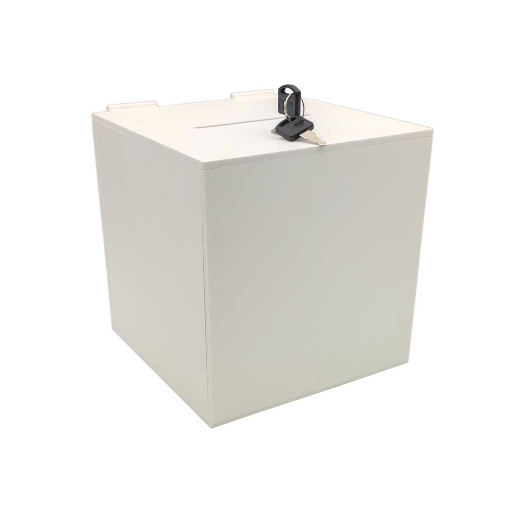 Urnă donatii opacă PVC 30 x 30 x 30 cm UF303030